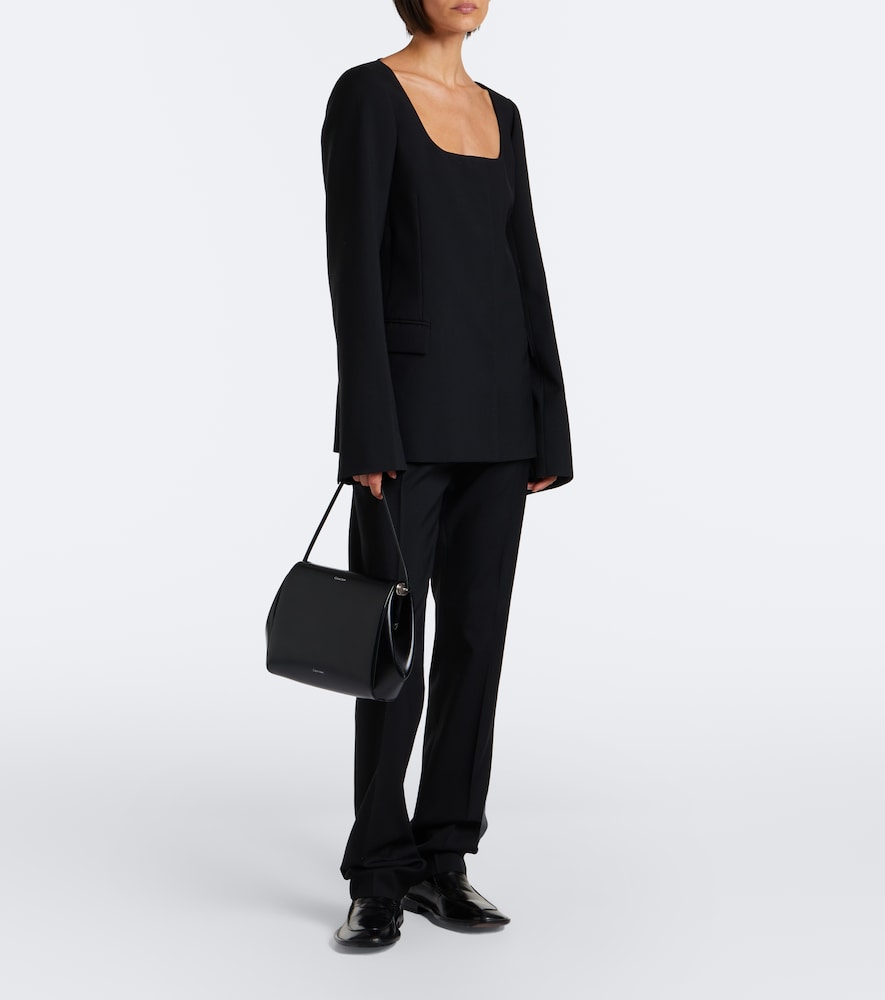 Tina Small leather shoulder bag