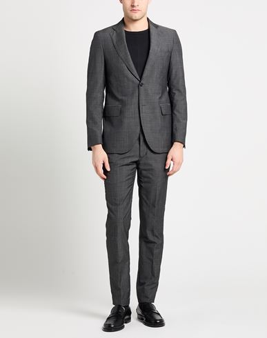 Man Suit Charcoal Size 36 Cotton, Nylon