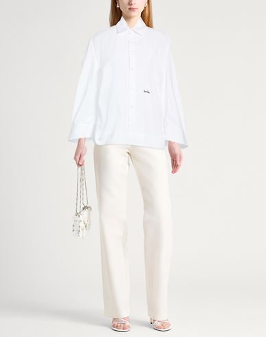 Woman Shirt White Size 8 Cotton