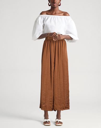 Collection Privēe? Woman Pants Brown Size 6 Polyester