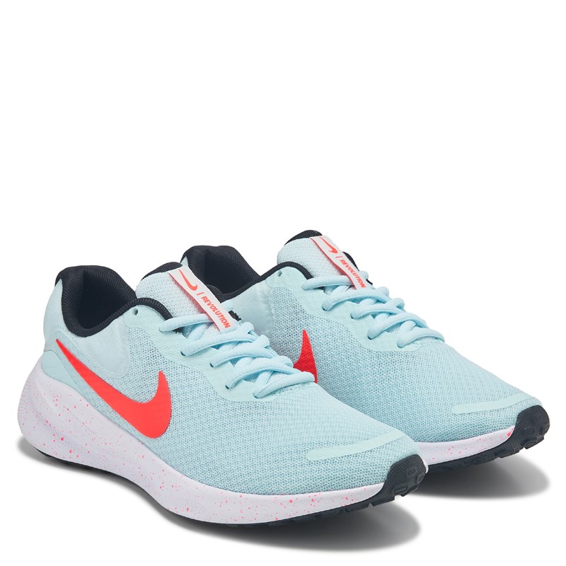 Women's Revolution 7 Running Shoes (Blue/Crimson/Black)
