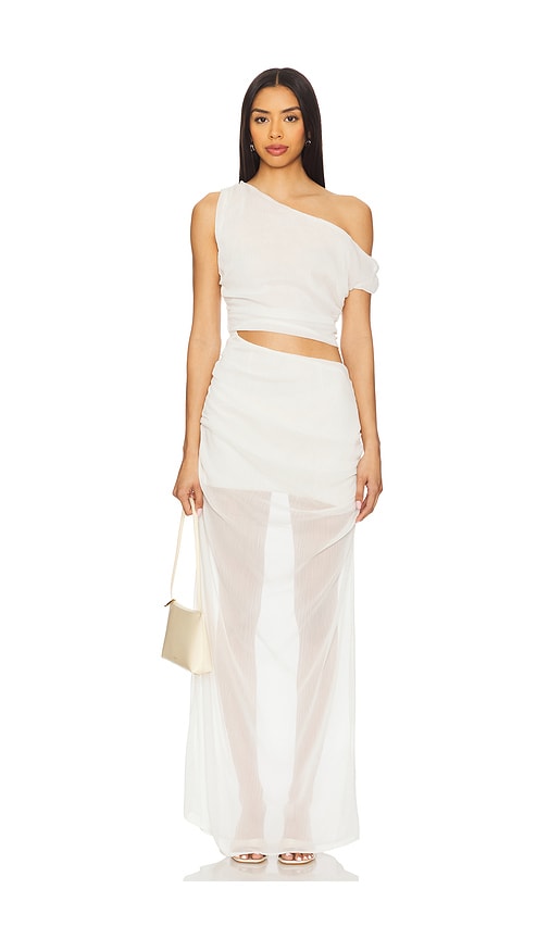 SNDYS ROBE KILEE en White.  XS. Also en