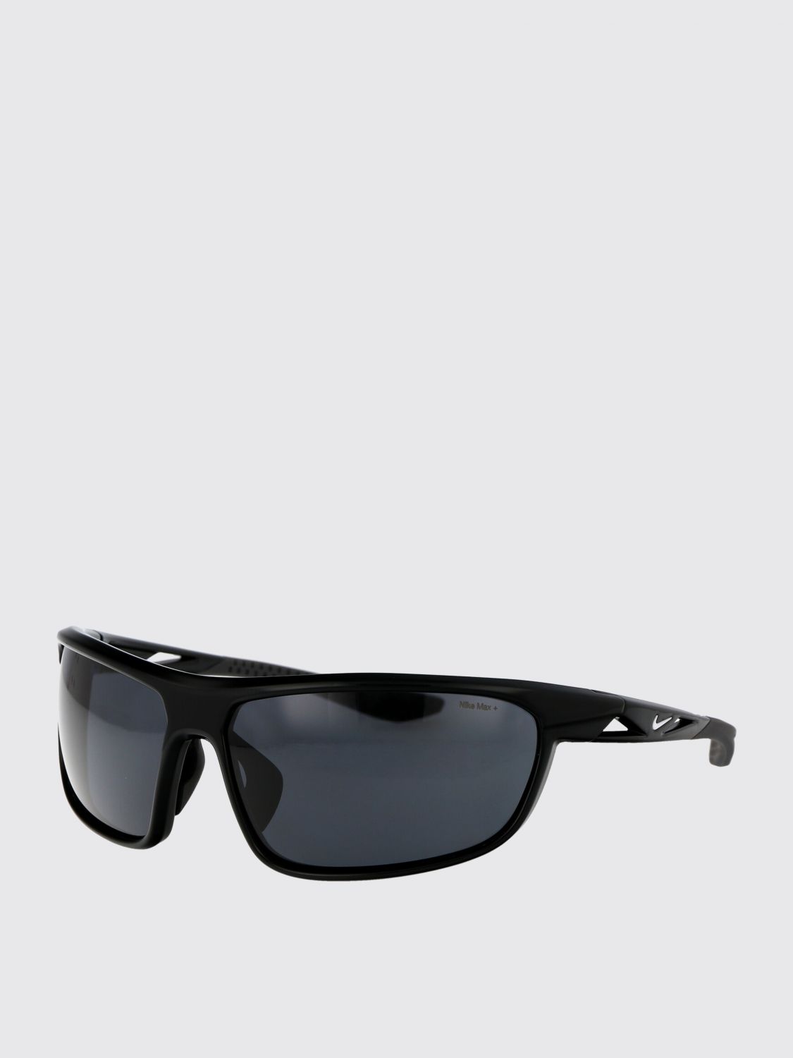 Windtrack Run rectangle-frame sunglasses - Black