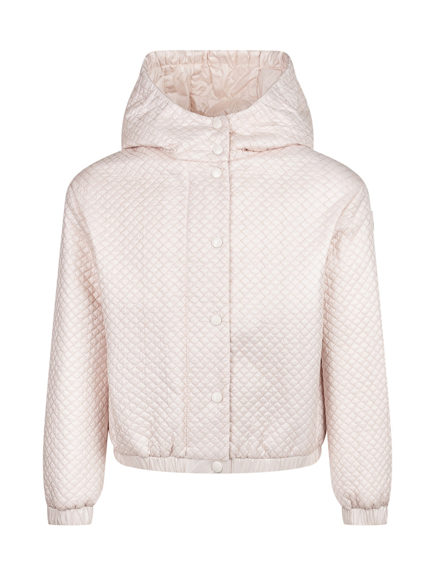 Kids Pink Quilted Jacket