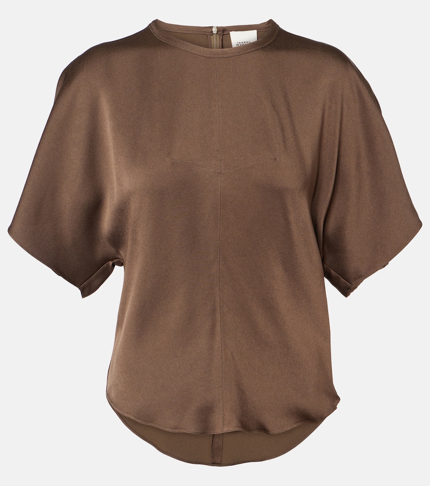 Karlita satin top