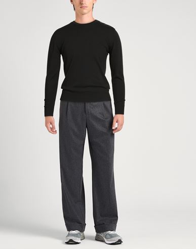 Man Sweater Black Size 38 Merino Wool