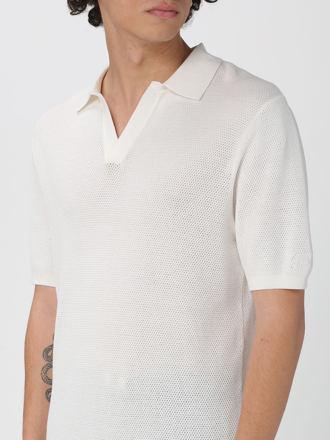 Polo Shirt MC2 SAINT BARTH Men color White