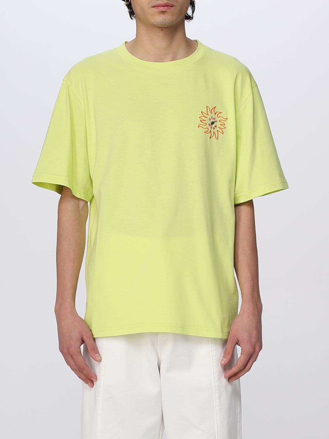 T-Shirt Men color Green