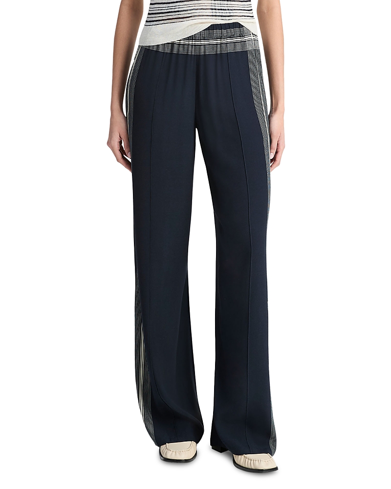 Elasticated-waist trousers - Blue