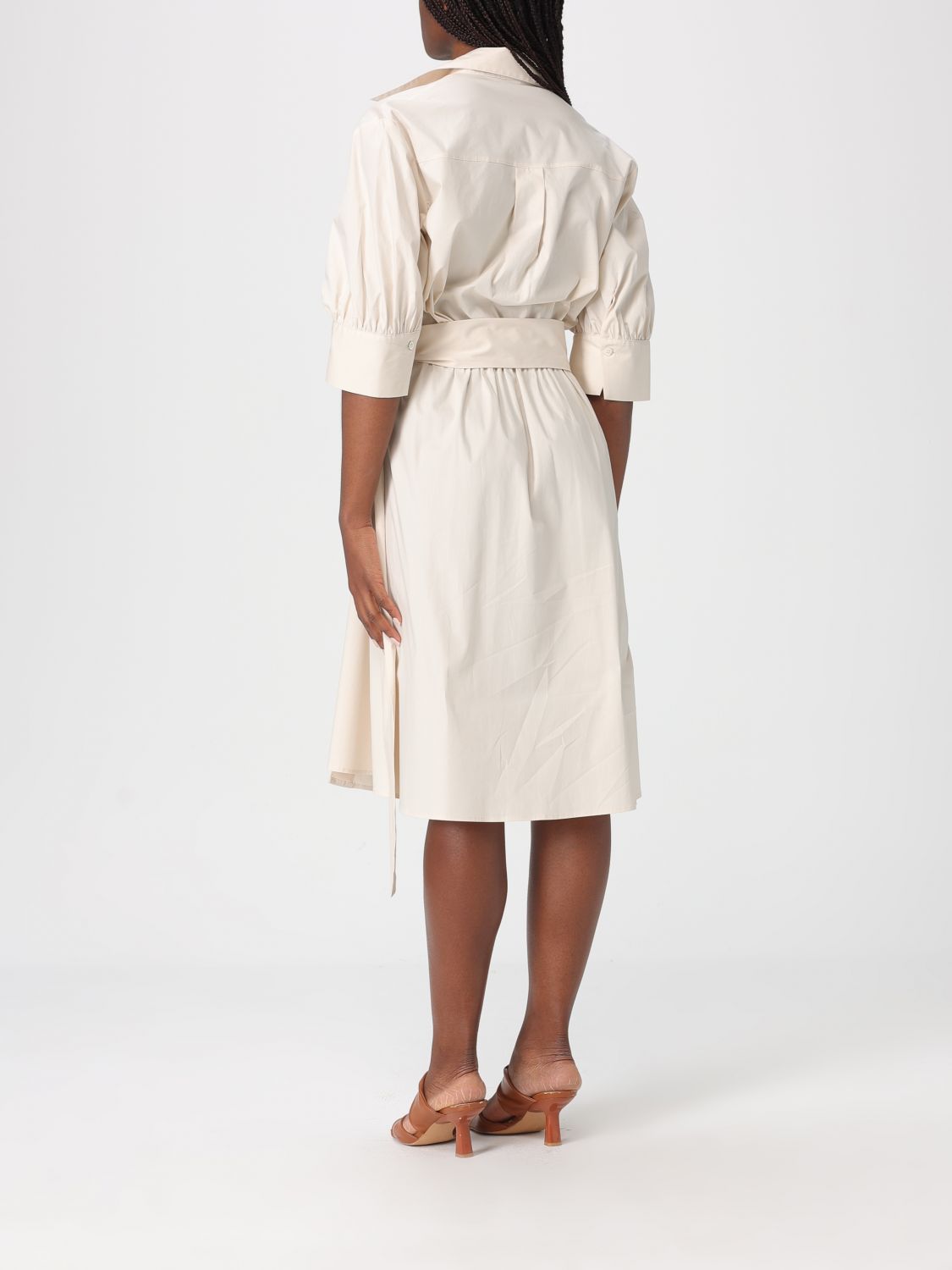 Dress Woman color Beige