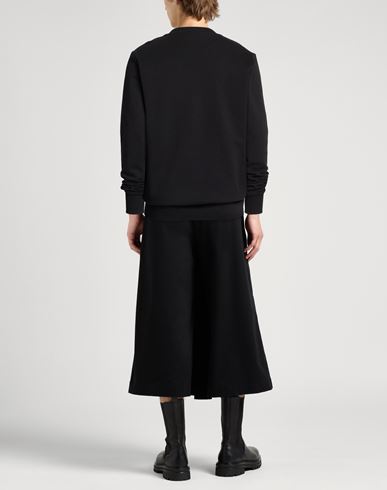 Man Sweatshirt Black Size S Cotton