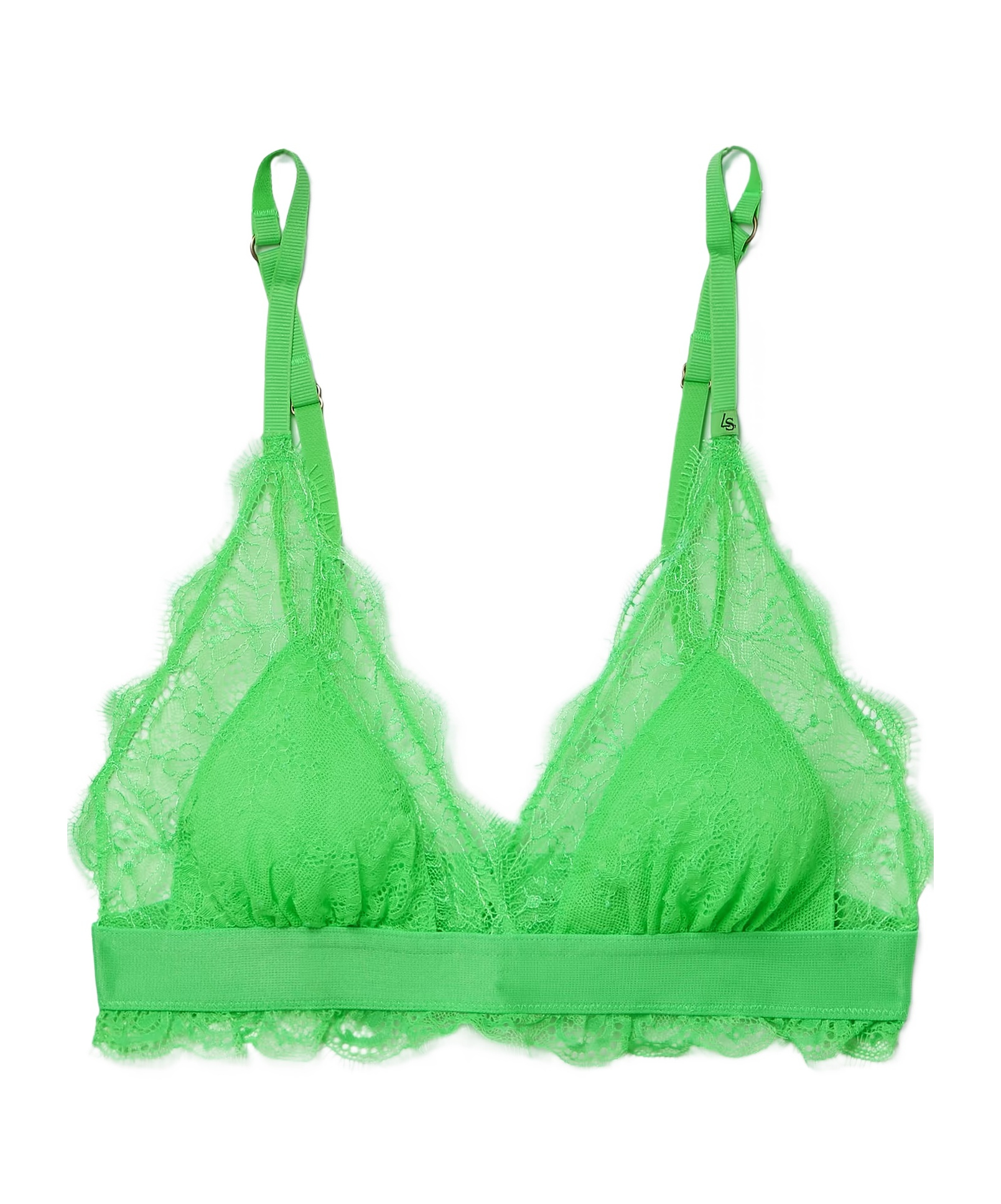 Love recycled lace soft-cup triangle bra