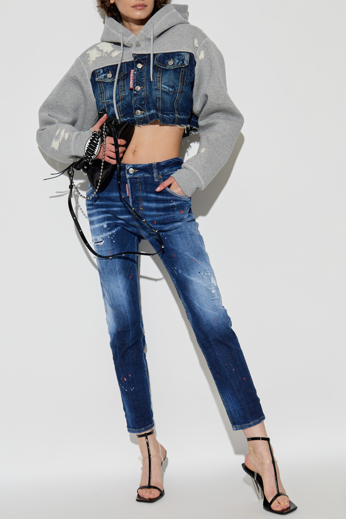 Dsquared2 'Cool Girl' Jeans, Women's, Navy Blue
