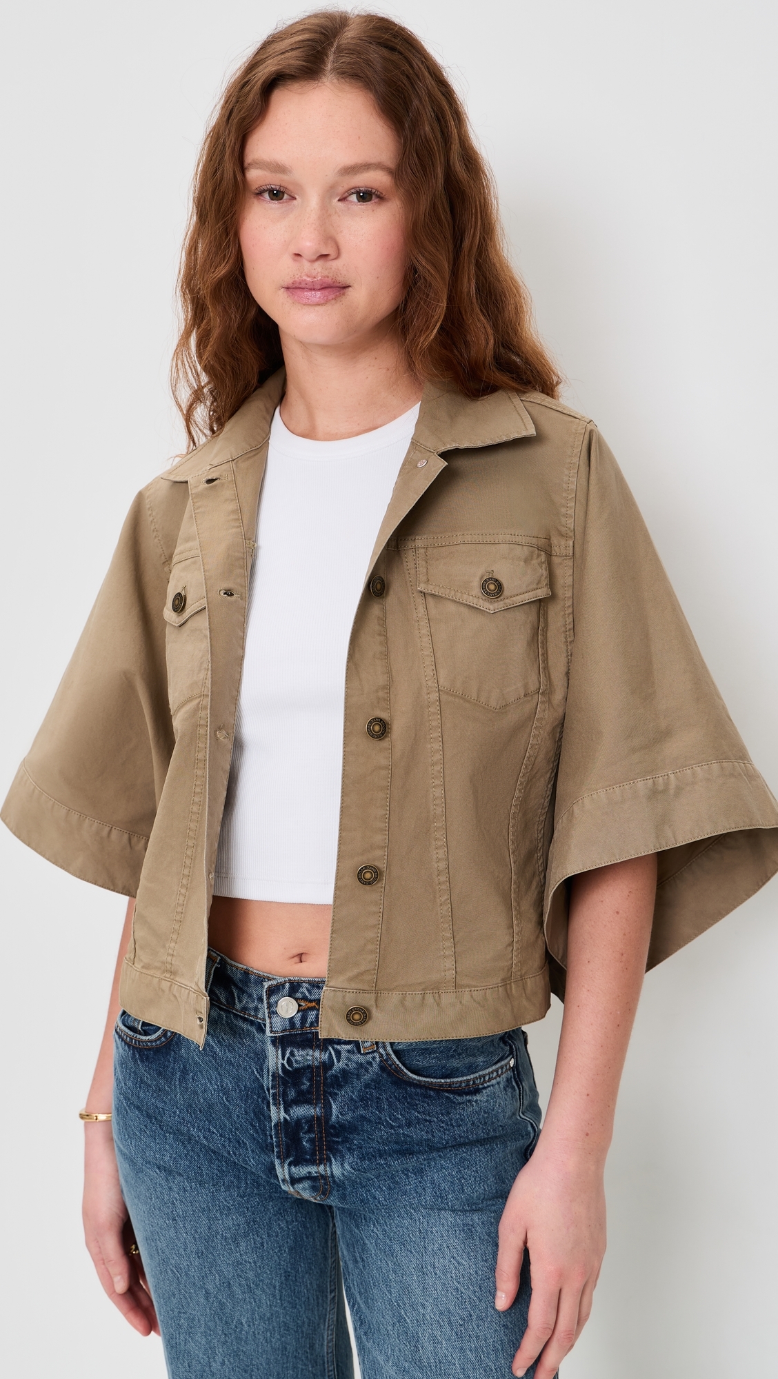 Beatrice Jacket Safari Green