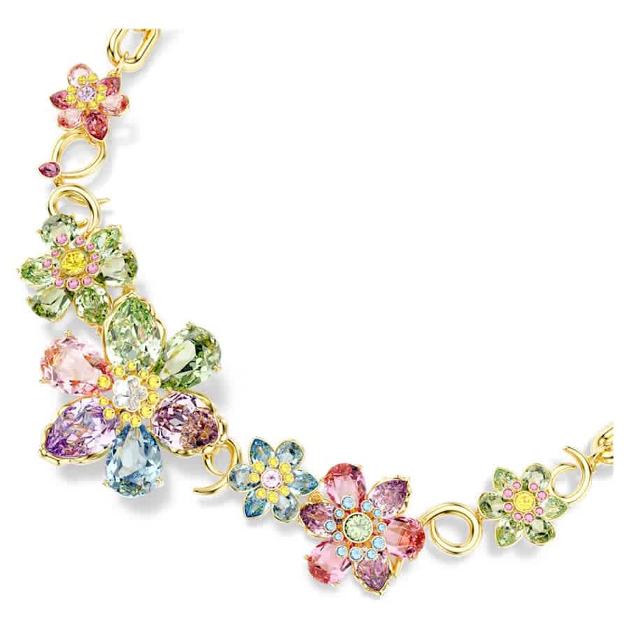 Idyllia Crystal Flower Necklace