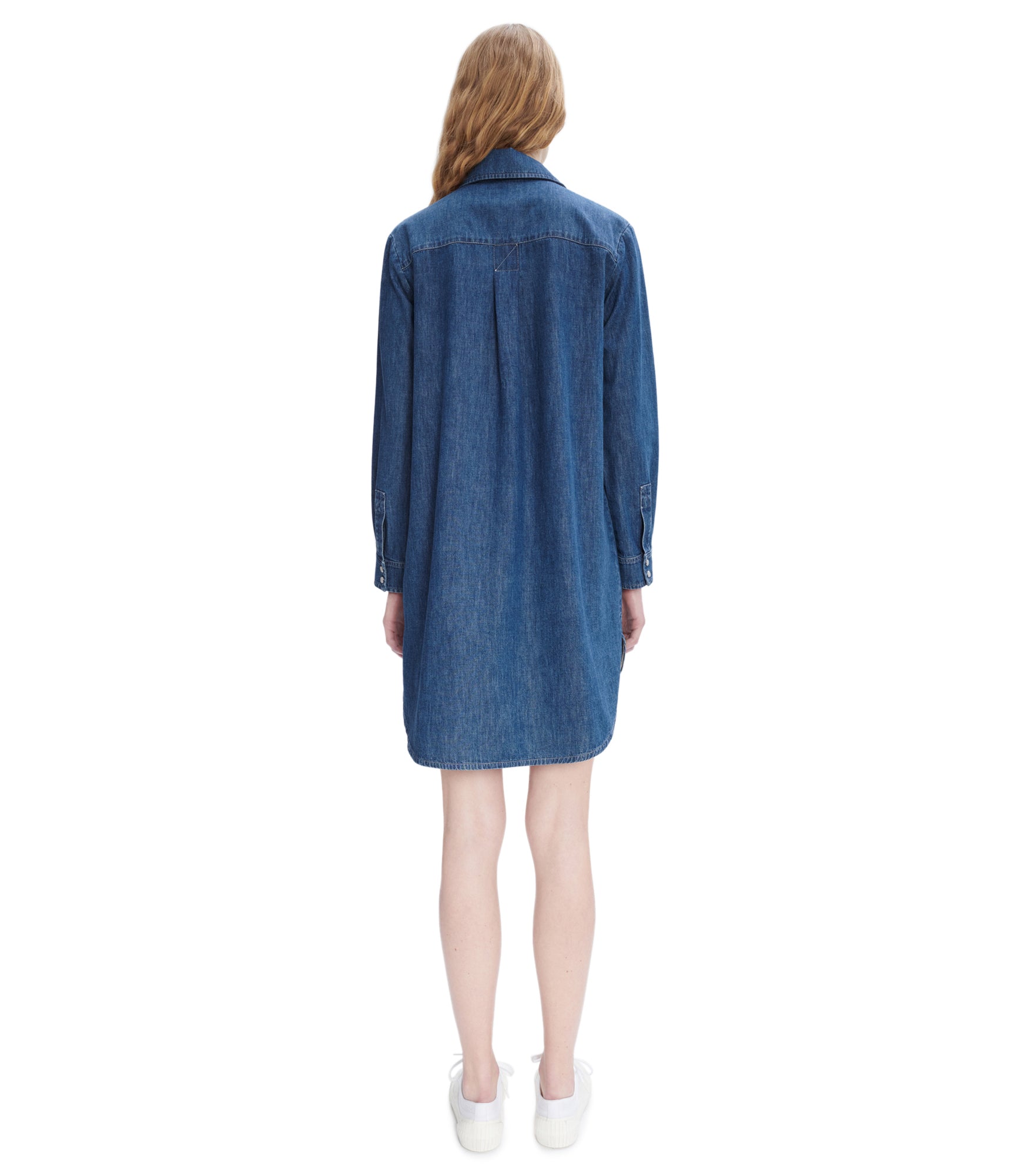 Texas dress IAL - Stonewashed indigo