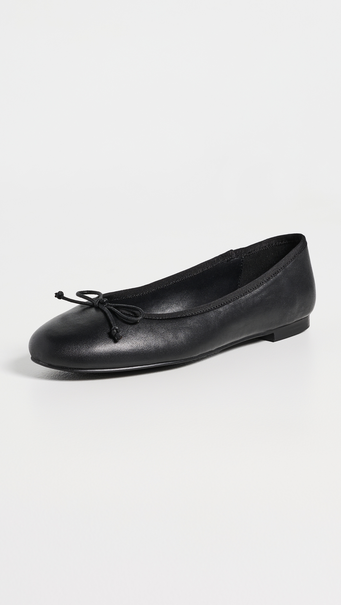 Comma Ballet Flats Black Nappa