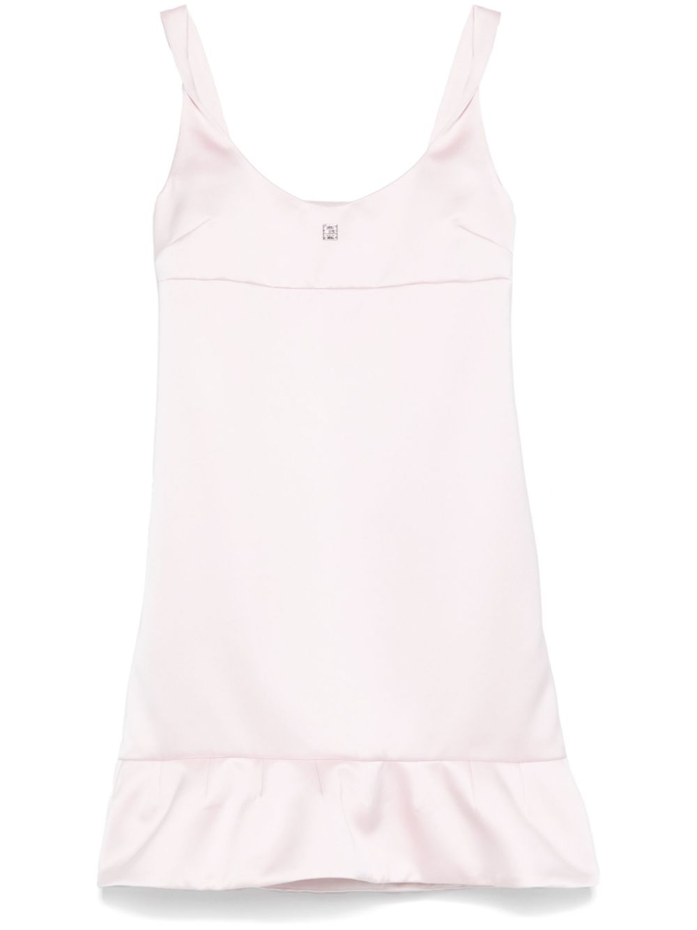 4G satin mini dress - Pink