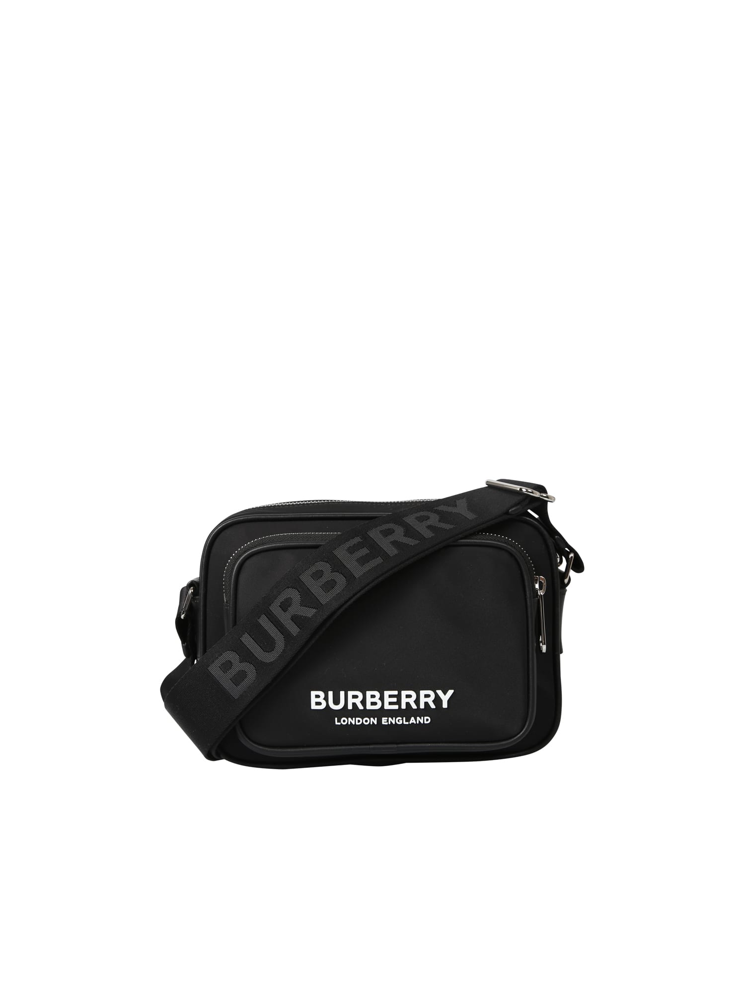 Logo-print shoulder bag