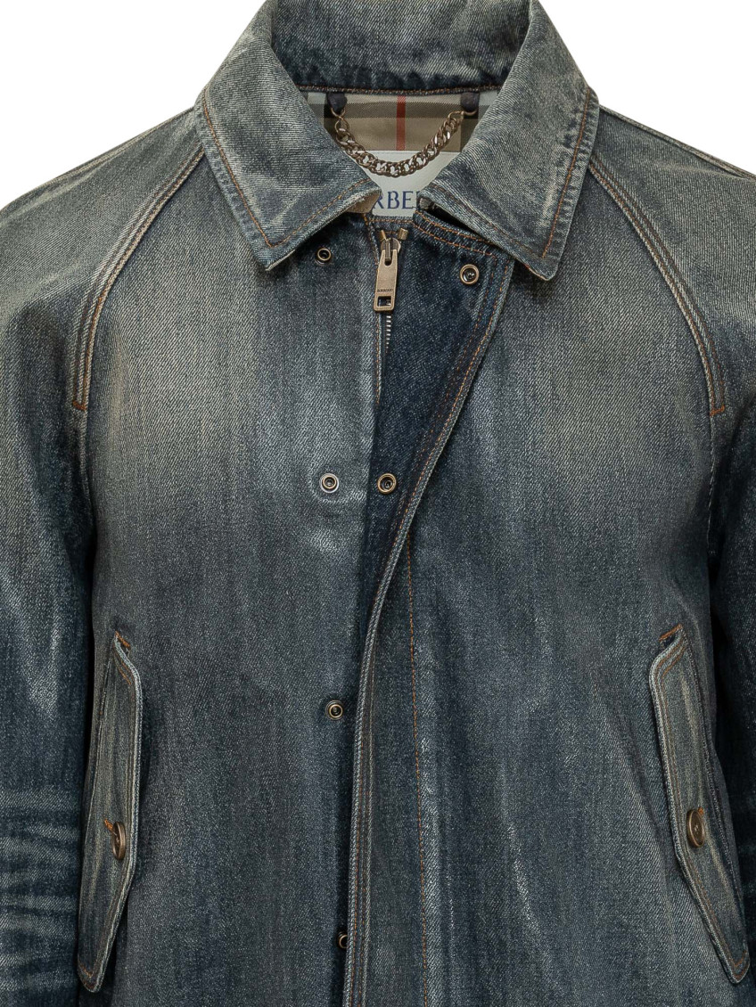 Midnight Blue Cotton Jackets