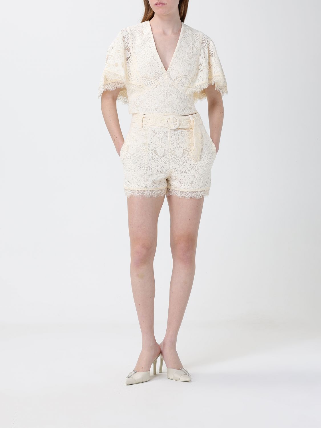 Shorts Woman color White