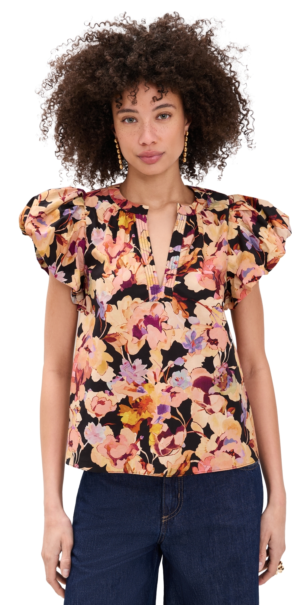 Abril Cotton Top Night Bloom