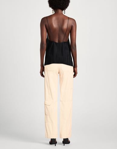 Woman Pants Beige Size 4 Cotton