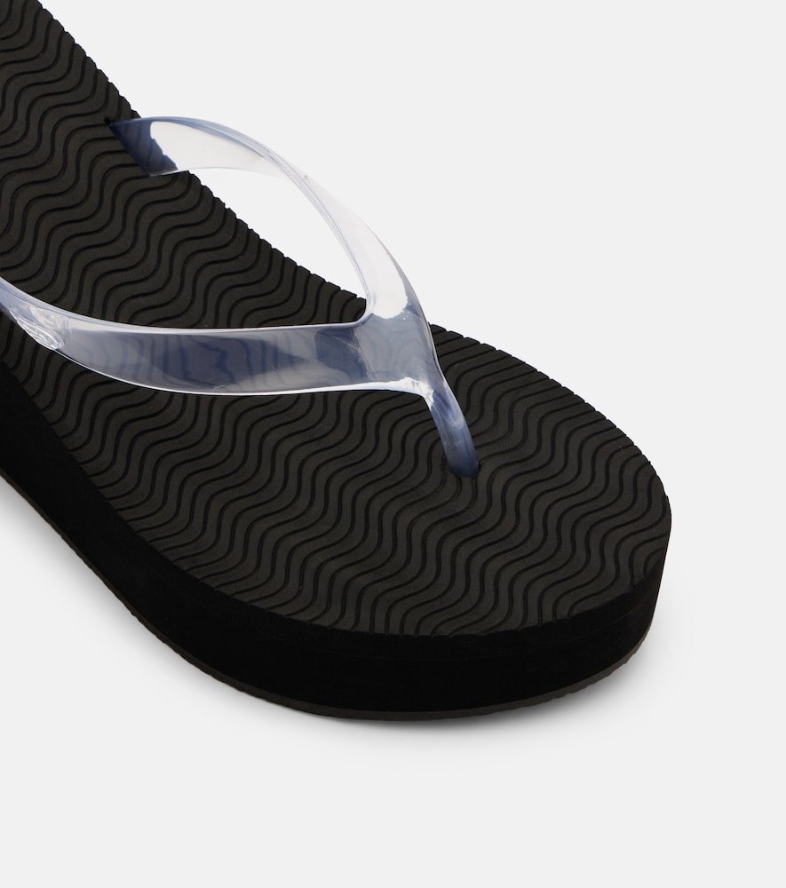 Etheria platform thong sandals