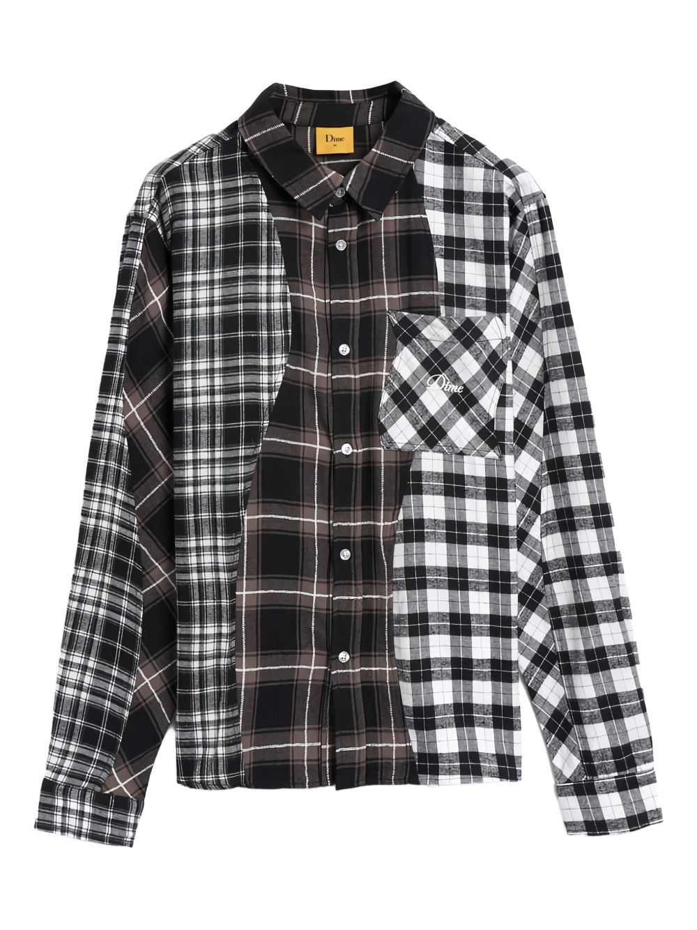 Triple Plaid shirt - Black