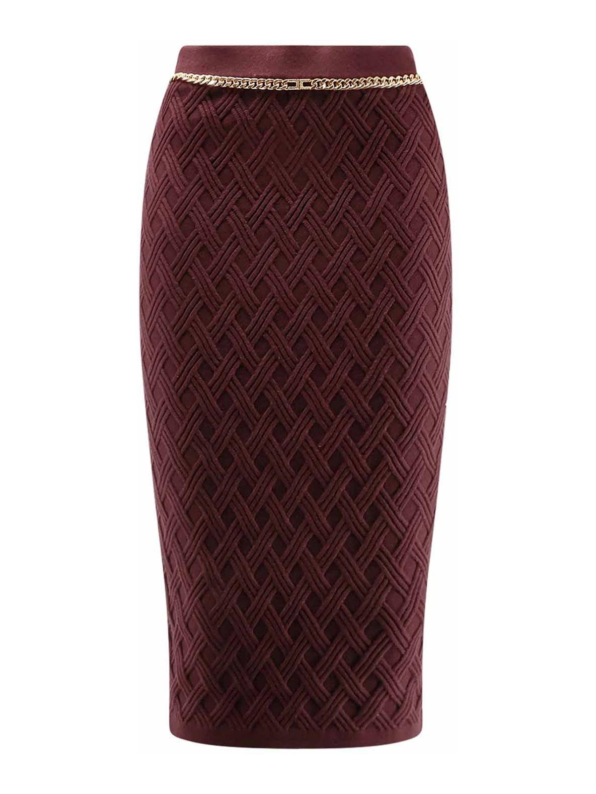 Pencil Skirt In Viscose Blend