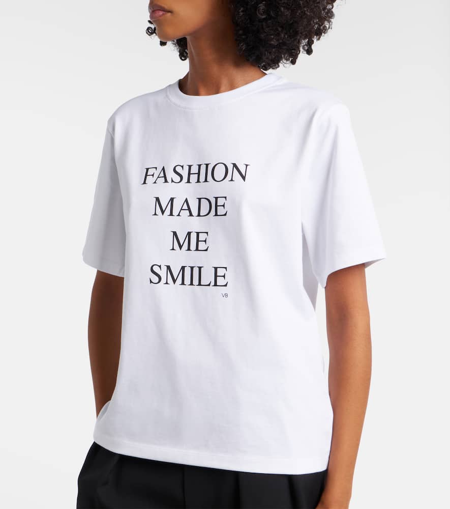 Printed cotton jersey T-shirt