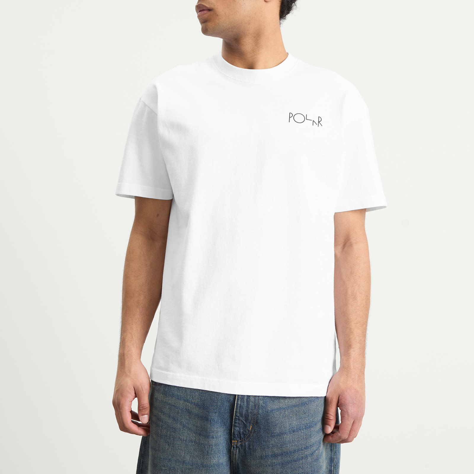Men's Martas Roses Fill Logo T-Shirt White
