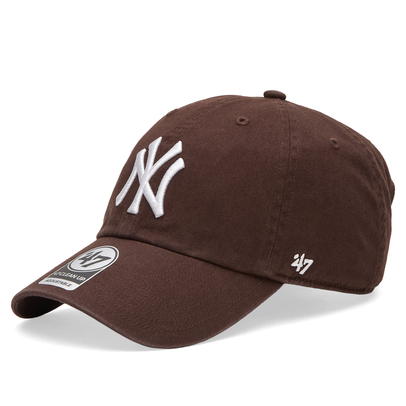 47 NY Yankees Clean Up Cap Brown
