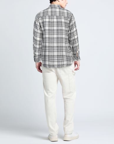 Man Shirt Grey Size M Linen
