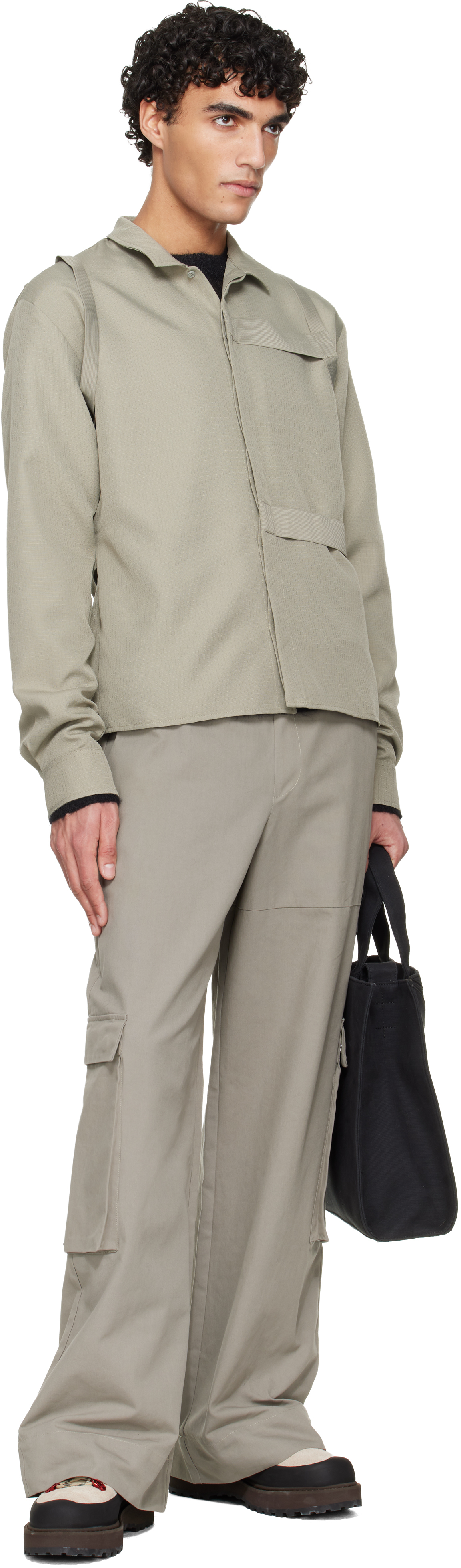 Green Pulsar Cargo Pants