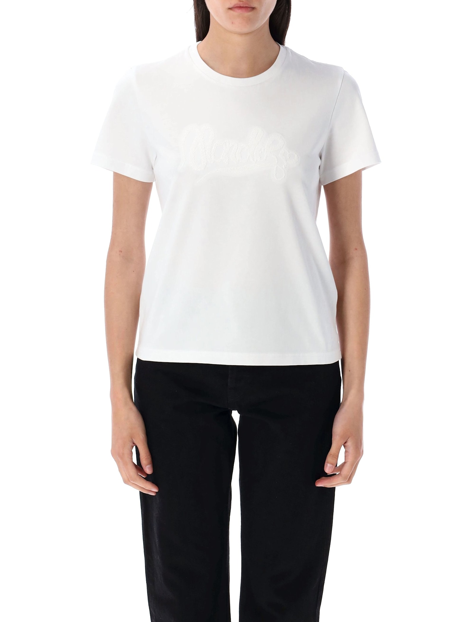 White Crewneck T-SHIRT