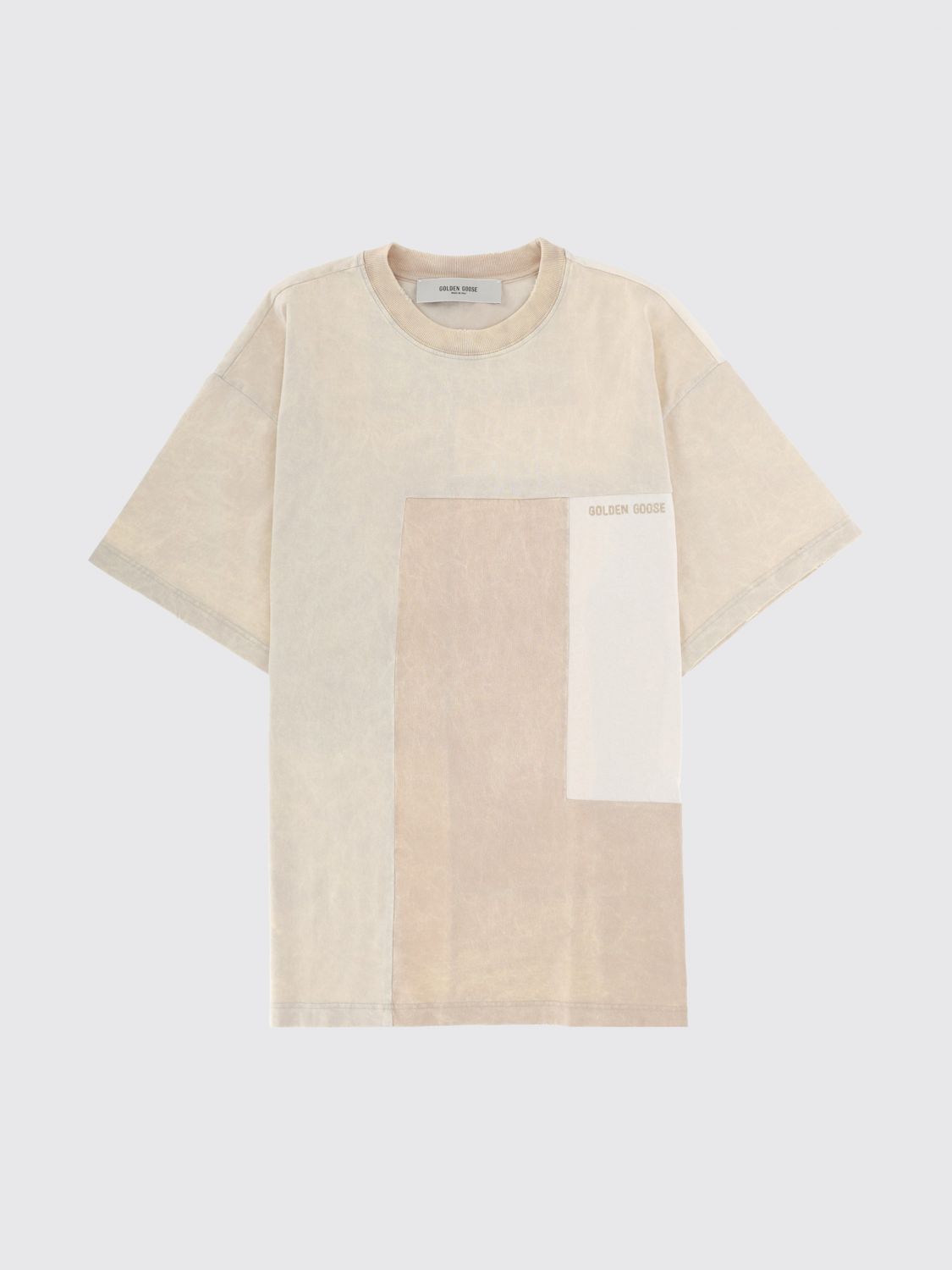 T-Shirt Men color Yellow Cream