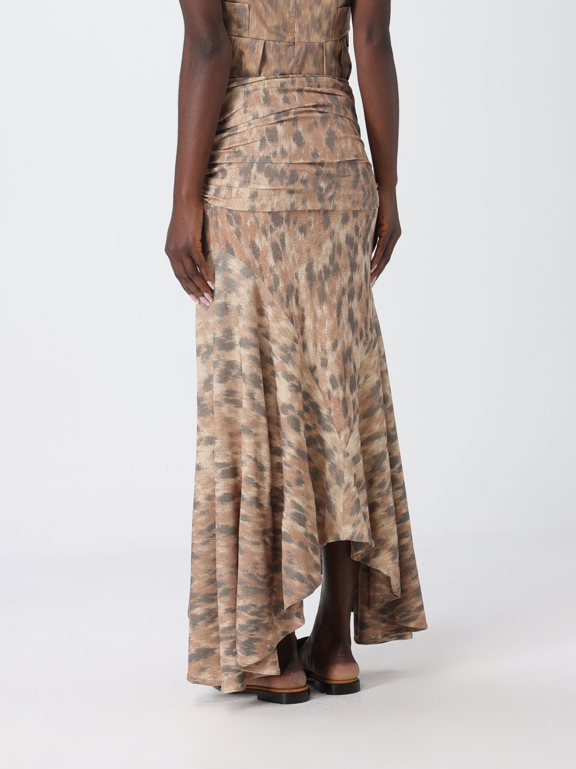Skirt Woman color Beige