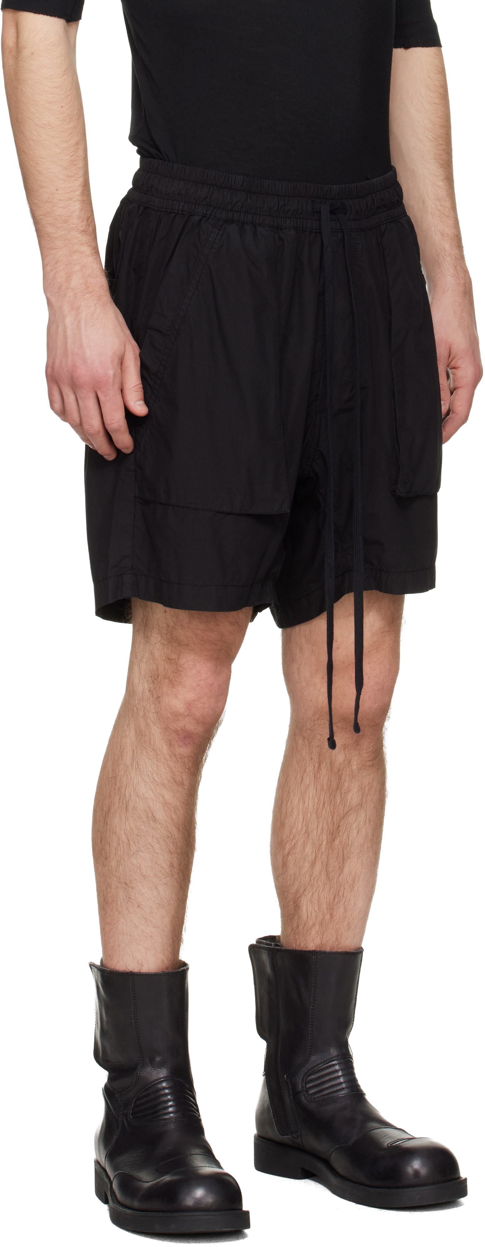 Black M P 37 Shorts