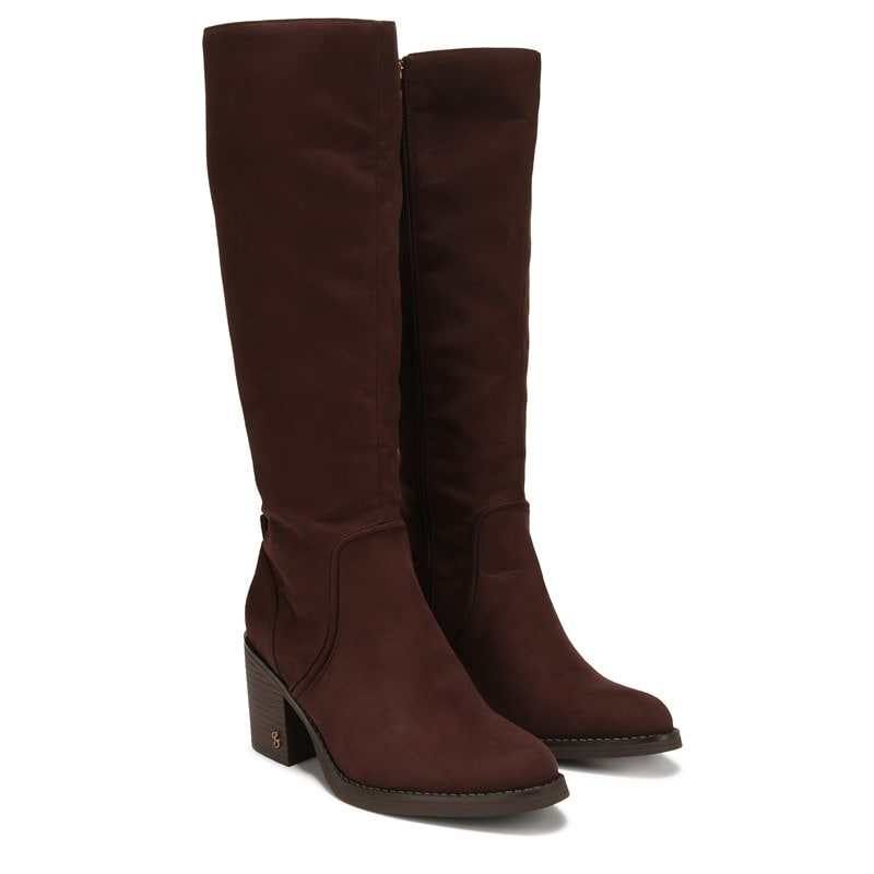 Women's Iris Knee High Boots (Café Noir/Dark Brown)