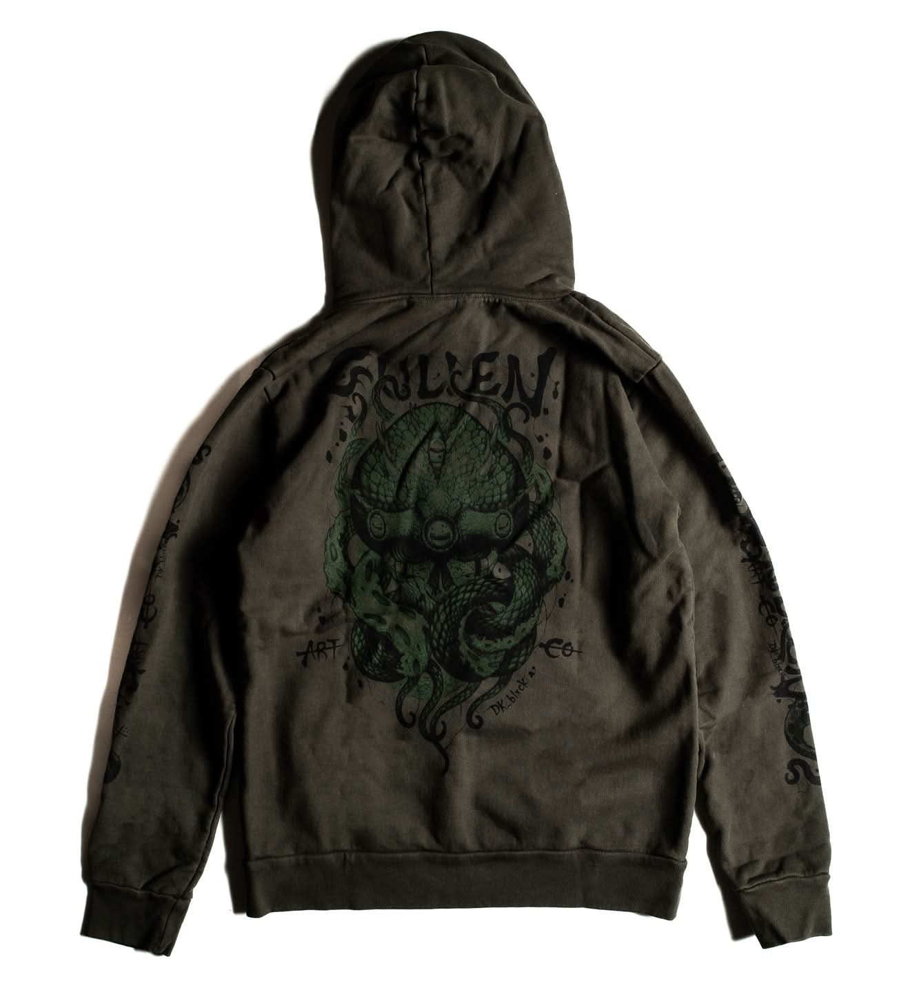 Blxck Octopus Pullover, OLIVE