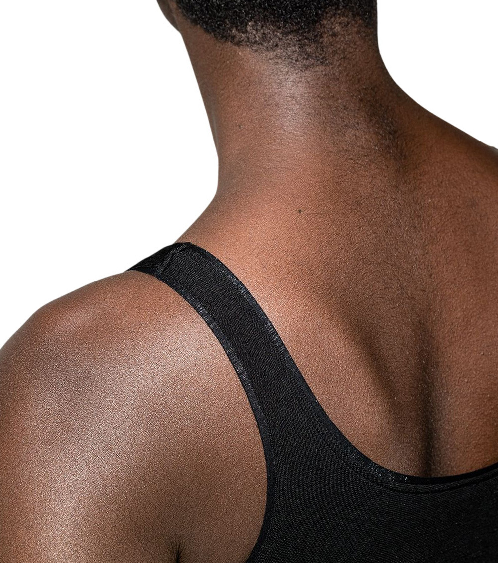Wolford - sleeveless stretch body with rounded neckline