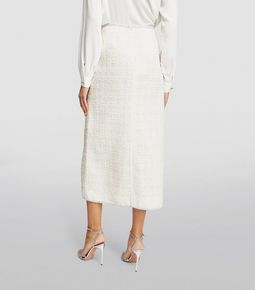 Tweed Midi Skirt