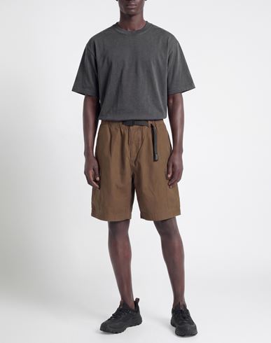 Man Shorts & Bermuda Shorts Khaki Size L Cotton