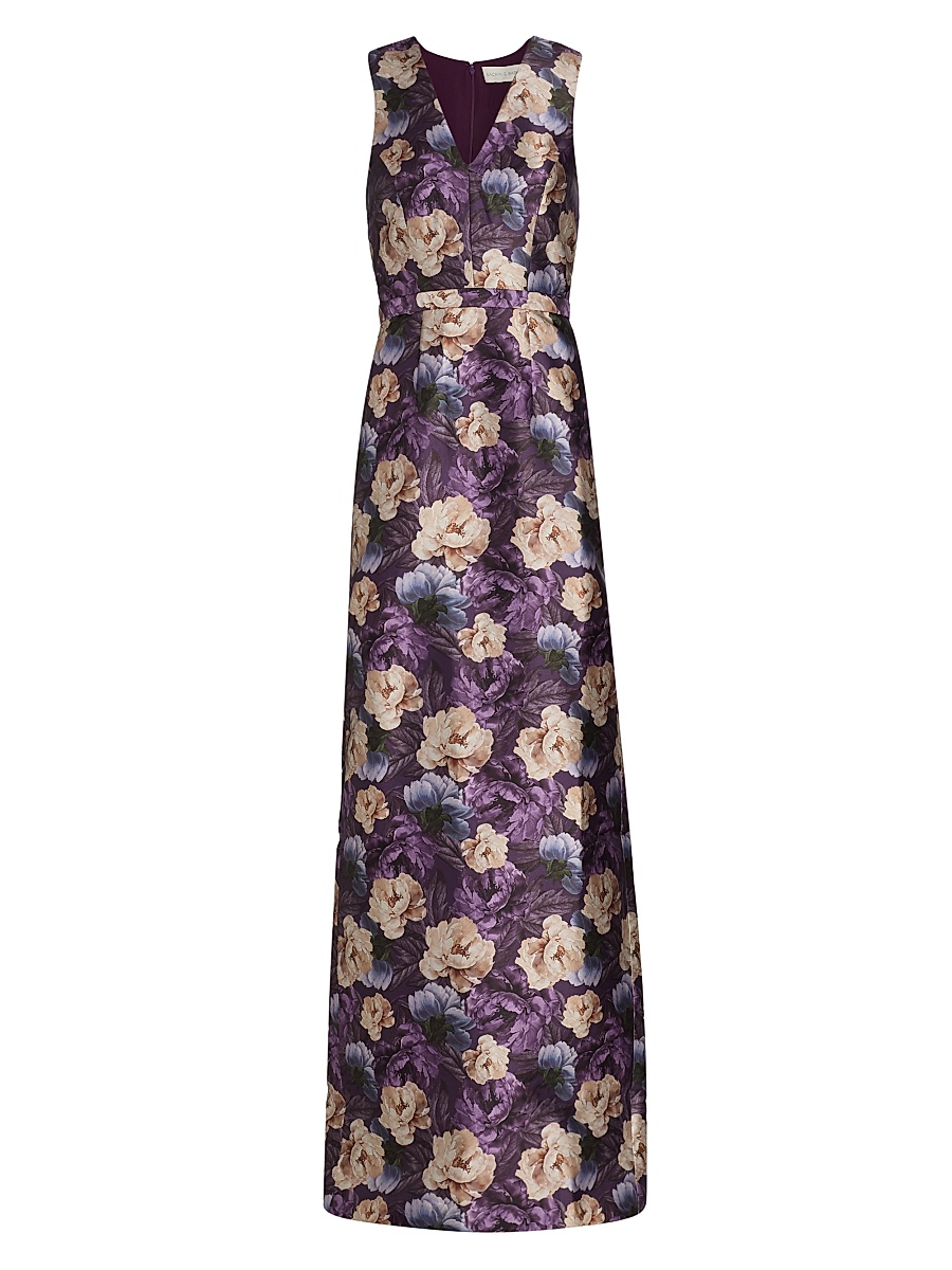 Women's Adellyn Floral Sleeveless Gown - Winter Peony