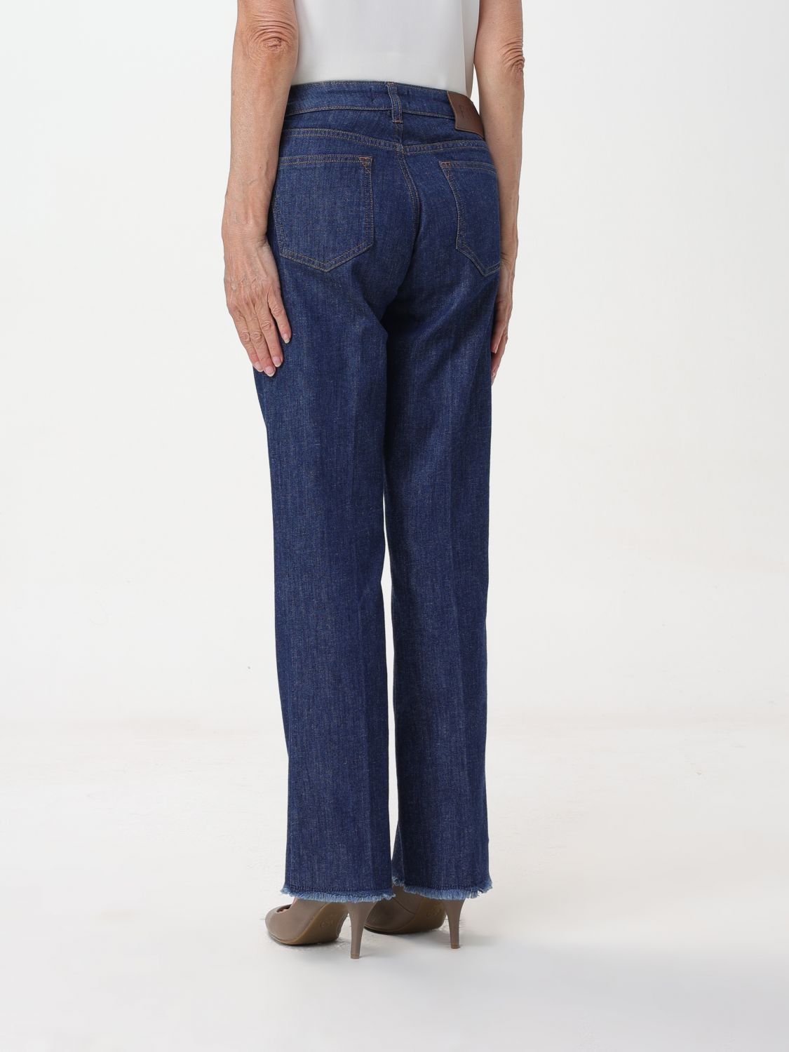 Pants Woman color Blue 1