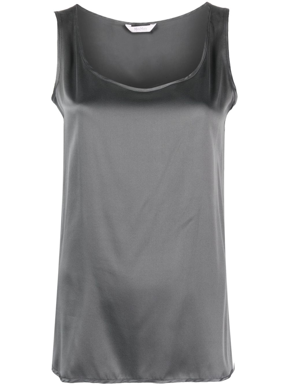 Max Mara Leisure square-neck sleeveless top - Grey