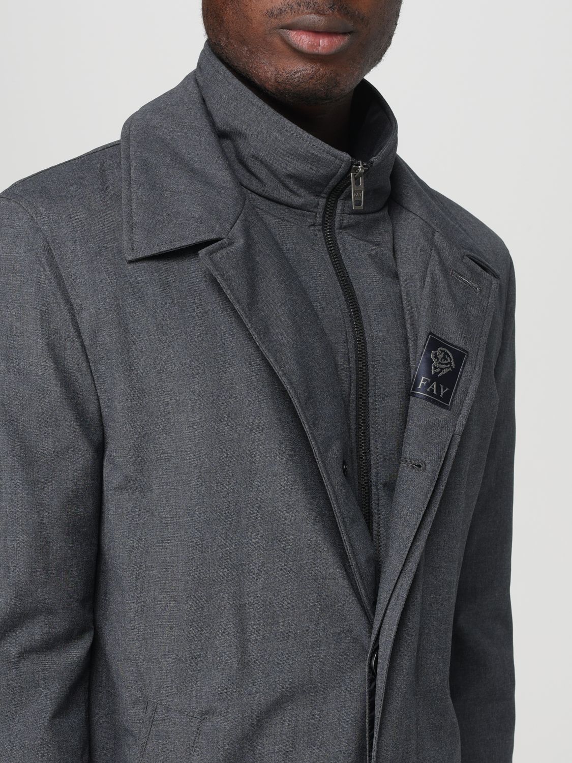 Jacket Men color Charcoal