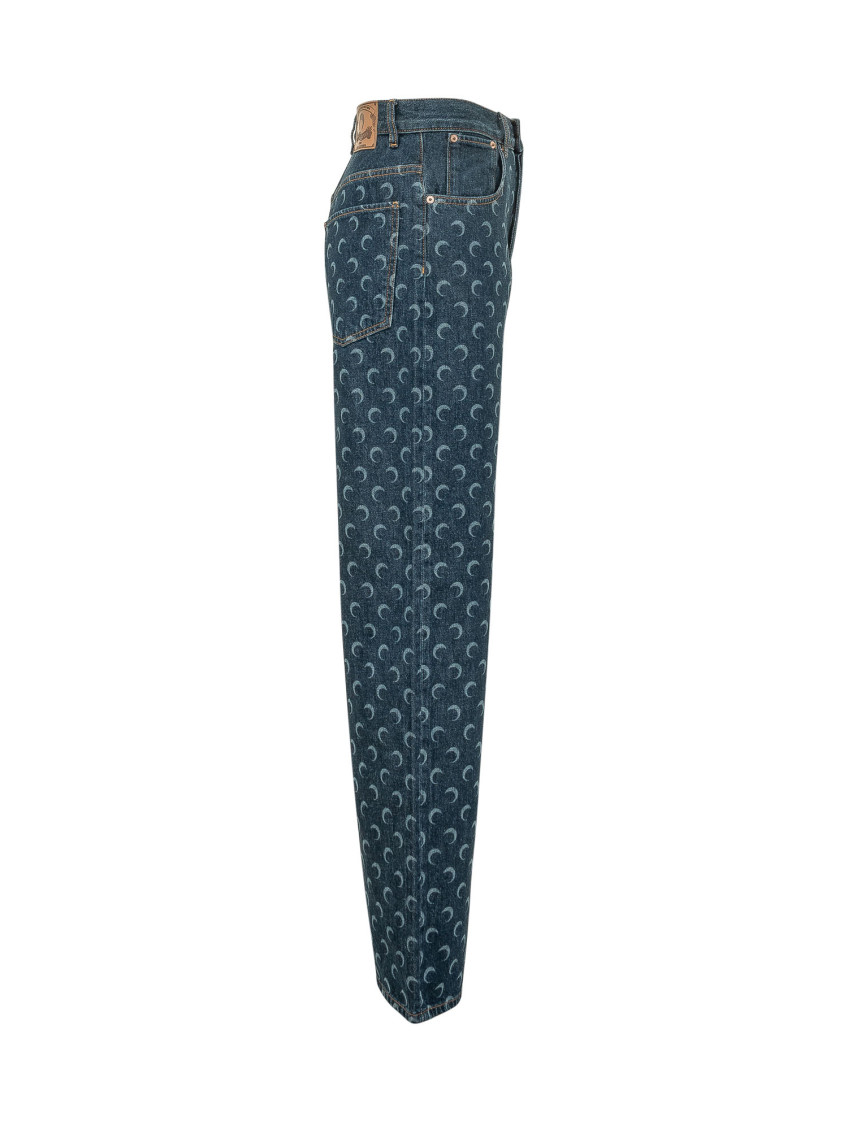 Blue Straight Jeans
