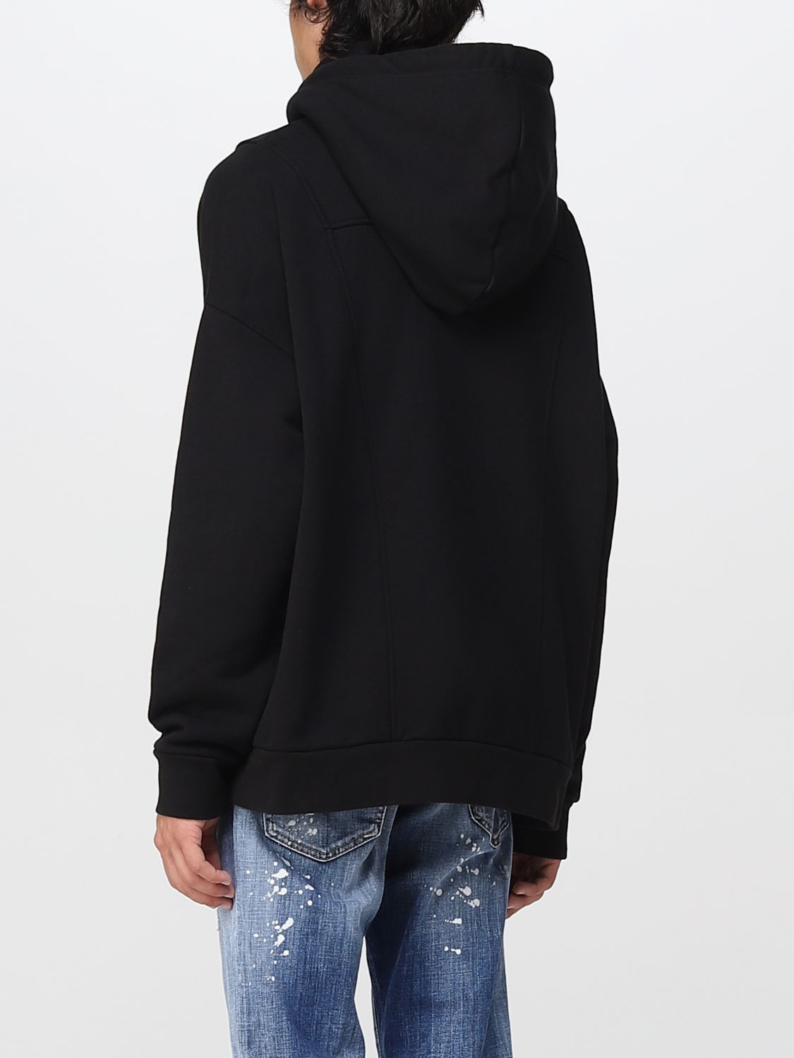 Sweatshirt Men color Black